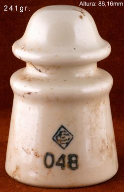 Isolador de passagem (ceramica) (mod G2) (EC) creme 048