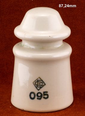 Isolador de passagem (ceramica) (mod G2) (EC) creme 095