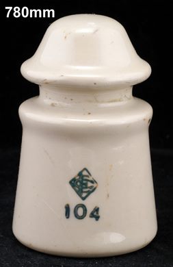 Isolador de passagem (ceramica) (mod G2) (EC) creme 104