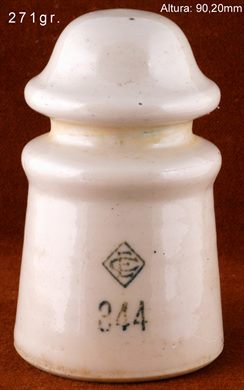 Isolador de passagem (ceramica) (mod G2) (EC) creme 344