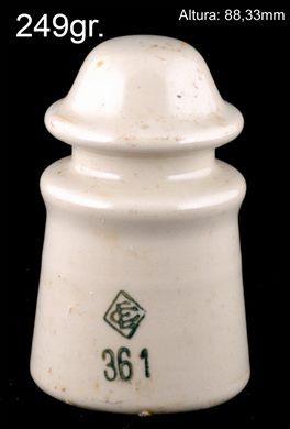 Isolador de passagem (ceramica) (mod G2) (EC) creme 361