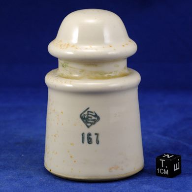 Isolador de passagem (ceramica) (mod G2) (EC) creme 167