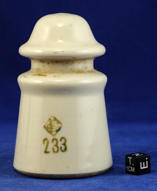 Isolador de passagem (ceramica) (mod G2) (EC) creme 233