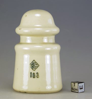 Isolador de passagem (ceramica) (mod G2) (EC) creme 108