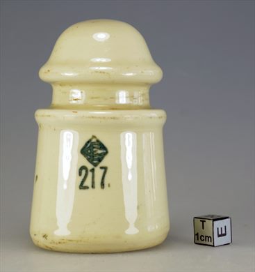 Isolador de passagem (ceramica) (mod G2) (EC) creme 217