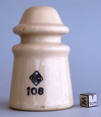 Isolador de passagem (ceramica) (mod G2) (EC) creme 108