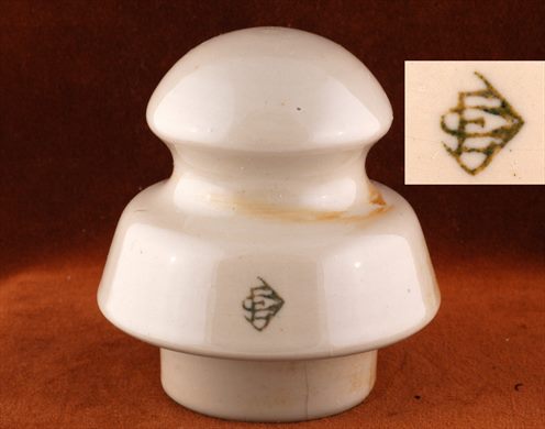 Isolador de passagem (ceramica) (mod A1) (EC) creme