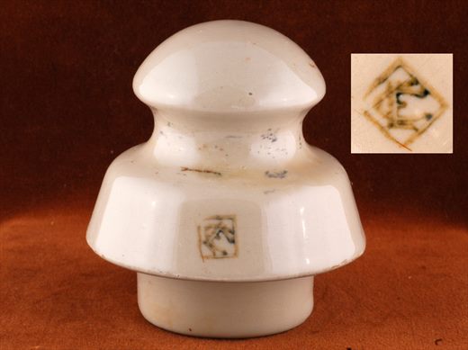 Isolador de passagem (ceramica) (mod A1) (EC) creme