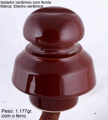 Electro Ceramica castanho