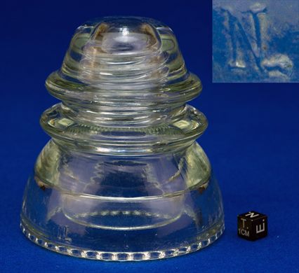 Isolador de passagem (vidro) (mod B1) (NL) transparente
