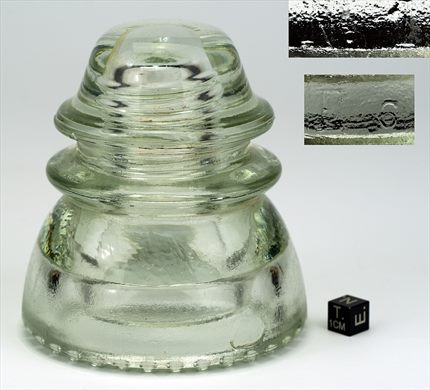 Isolador de passagem (vidro) (mod B1) transparente