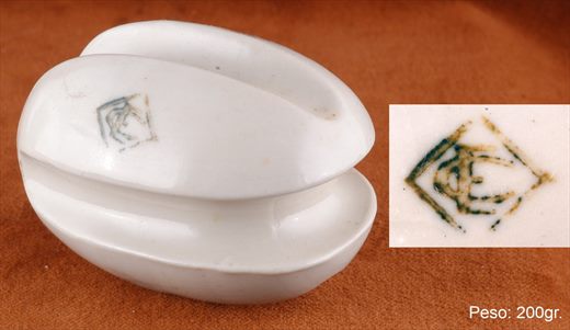 Isolador de tensao (ceramica) (mod 2) (EC) creme