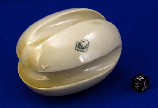 Isolador de tensao (ceramica) (mod 2) (EC) creme