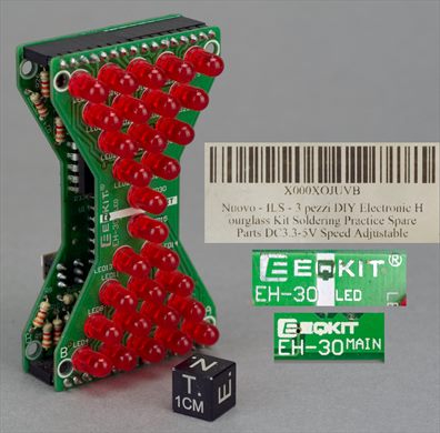 EH-30 Kit Eletronico Ampulheta LED Montado