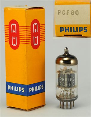 Philips Miniwatt PCF80