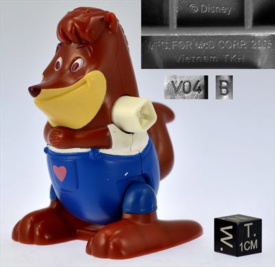 McDonalds Gummi Bears Tummi Gummi 2009 Boneco promocional