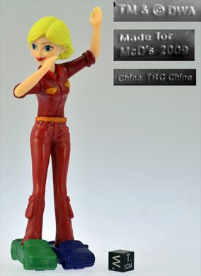 McDonalds Monsters vs Aliens Ginormica 2009 Boneco promocional