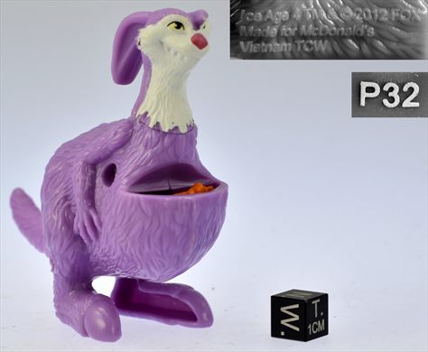 McDonalds Ice Age 4 Shira 2012 Boneco promocional