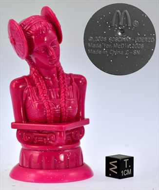 McDonalds Asterix Nefertiti 2008 Busto promocional