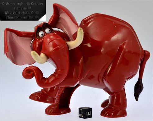McDonalds Tarzan Tantor 2006 Boneco promocional