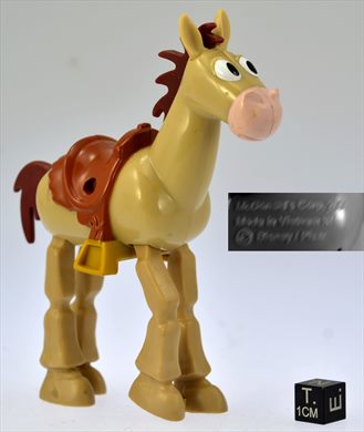 McDonalds Toy Story Bullseye Ano desconhecido Boneco promocional