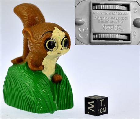 Nestle Madagascar 2005 Boneco promocional