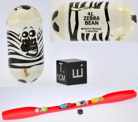 Mighty Beanz 41 Zebra Bean