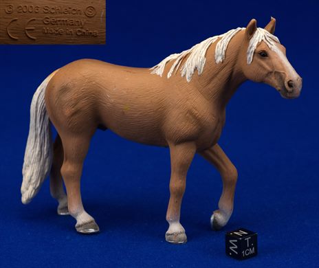 Palomino Stallion Beige 13618 (Schleich 2006)