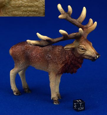 Red Deer Stag Buck Adult male 14231 (Schleich 1995)