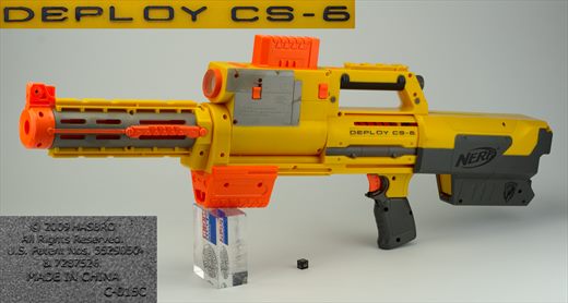 NERF Deploy CS-6 2009 Hasbro C-015C