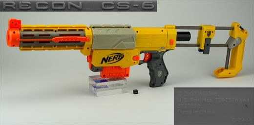 NERF Recon CS-6 2007 Hasbro 2007 C-044A
