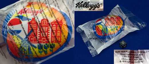 Kellogg's EUR 1605 playball - Paises Baixos