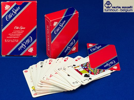 Old Spice 52 playing cards