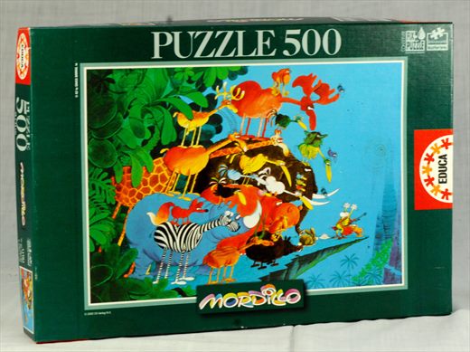 Puzzle 500p Mordilho (Educa)
