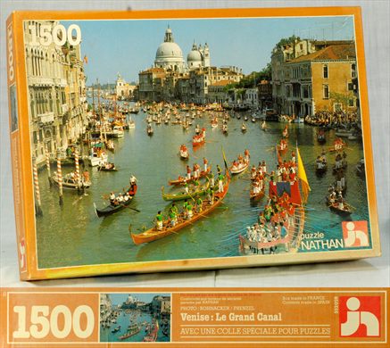 Puzzle 1500p Venise Le Grand Canal 552028 (Nathan)