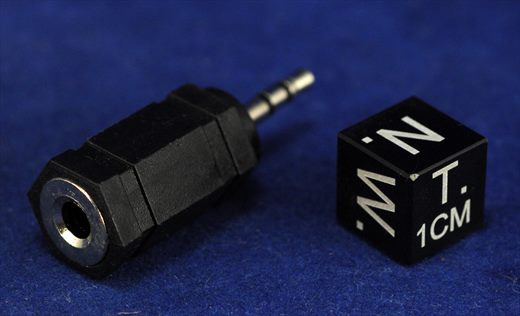 Audio Jack adapter 3.5 para 2.5 audio