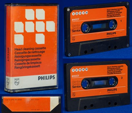 Philips Head cleaning cassette 811-CCT