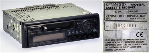 Kenwood KRC-656RL Casette Receiver