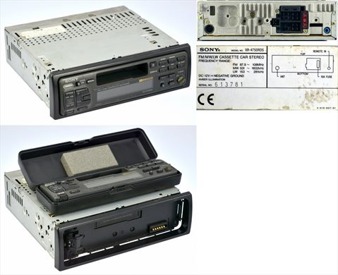 Sony XR-4750RDS Radio Cassette Car Stereo