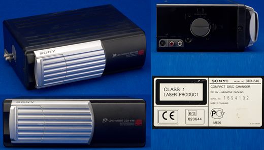 Sony Compact Disc Changer CDX-646