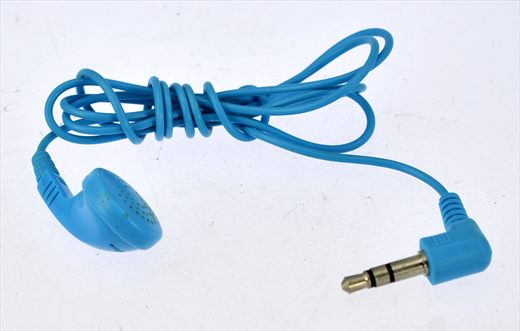 sem marca auricular mono-azul