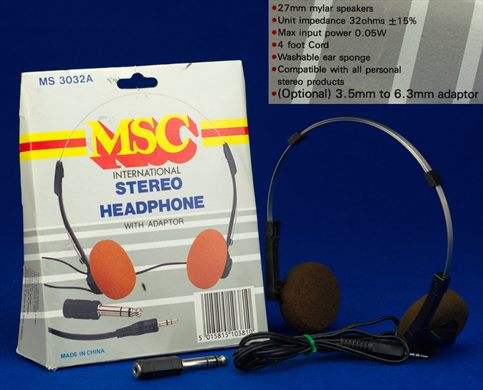 MSC Stereo Headphone MS 3032A