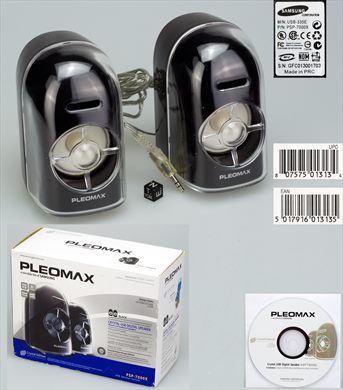 Pleomax Cristal USB Digital Speaker USB-335E