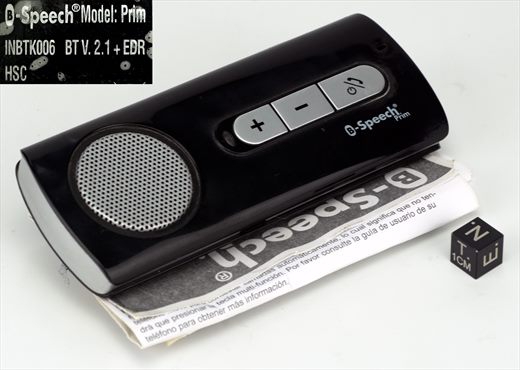 B-Speech Prim INBTK006 BT V.2.1PlusEDR