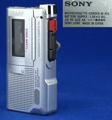 Sony Microcassette-corder M-455