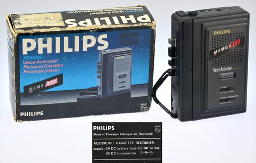 Philips AQ6390-00 Cassete Recorder