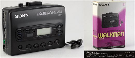 Sony Walkman FM-AM WM-FX28