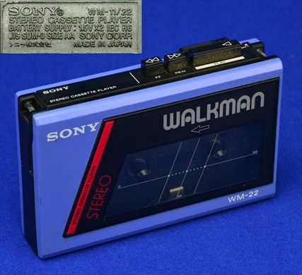 Sony Walkman Stereo Csasette Player WM-11-22