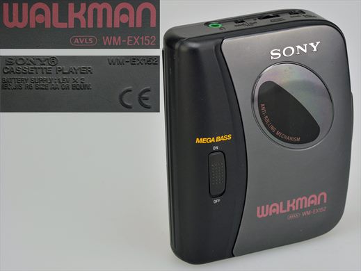 Sony Walkman AVLS WM-EX152