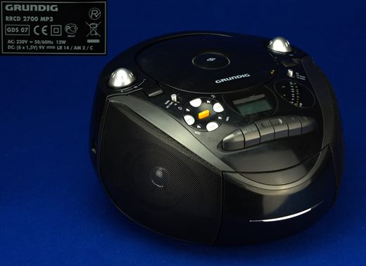 Grundig RRCD 2700 MP3 CD Radio Recorder